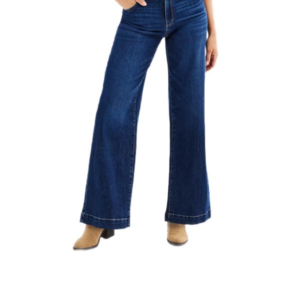 Sonoma Indigo Wide-Leg Denim Size 6